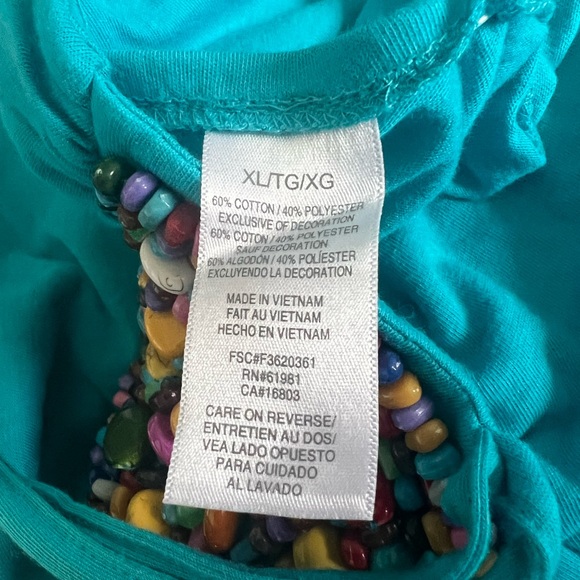 Avon NWOT halter maxi dress with beads - Picture 3 of 3